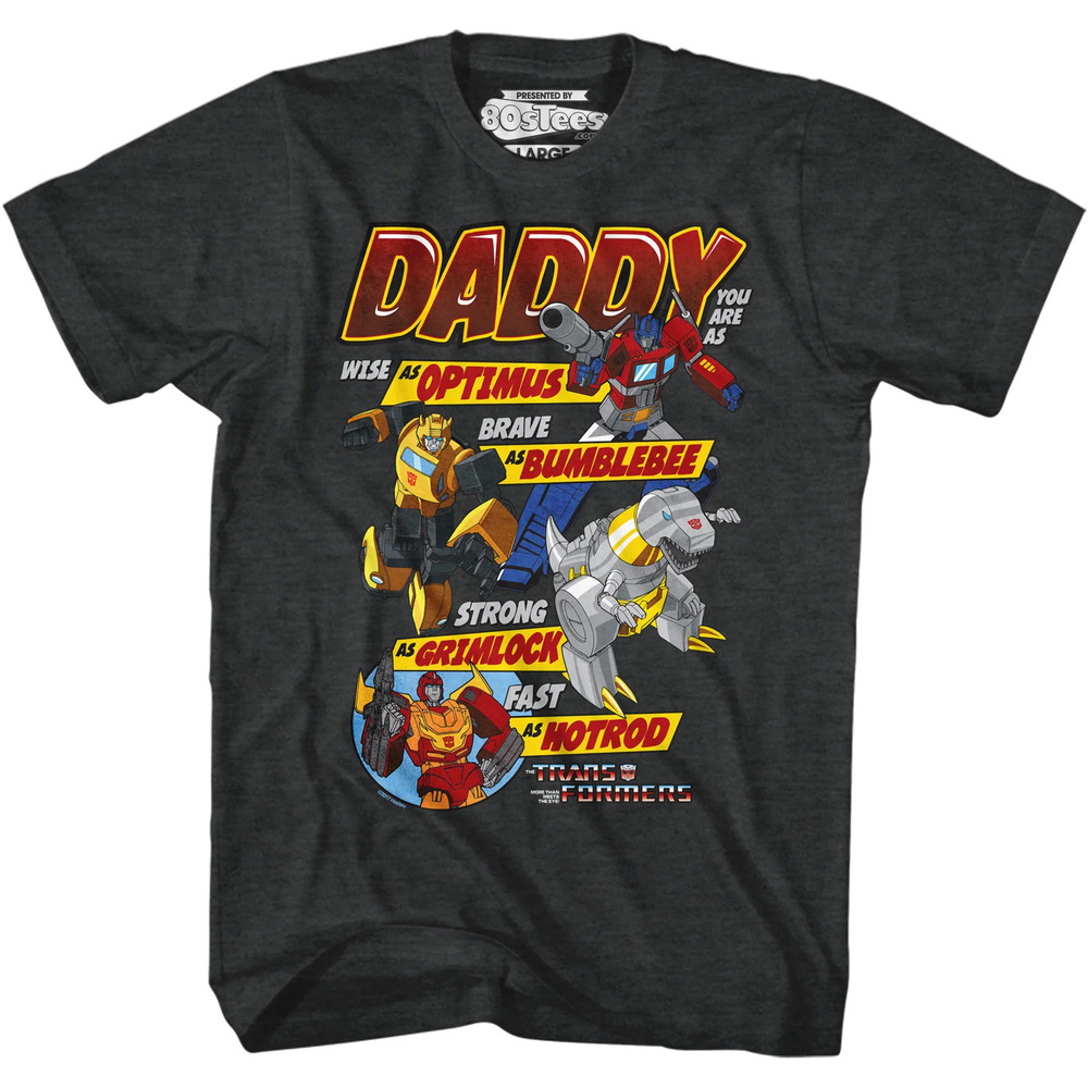 Autobots Fathers Day Transformers Tshirt